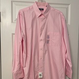 Chaps Men's Light Pink Dress Shirt